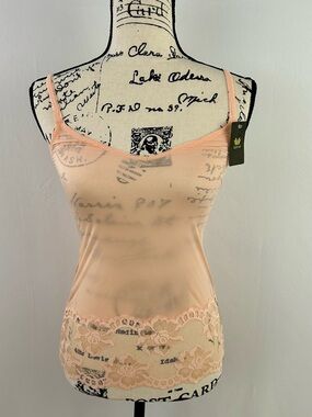 NEW Wacoal Sheer Light and Lacy Camisole Women's Small